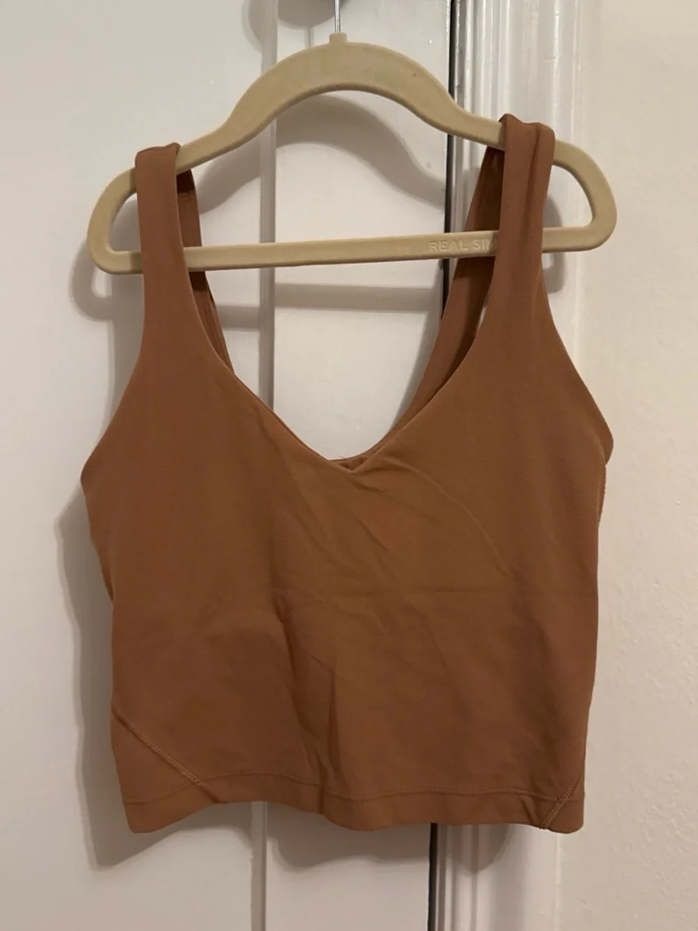 Lululemon Dusty Clay Cropped Align Tank